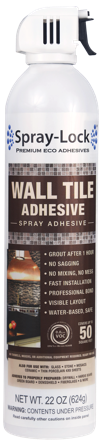 Wall Tile Adhesive by Spray-Lock
